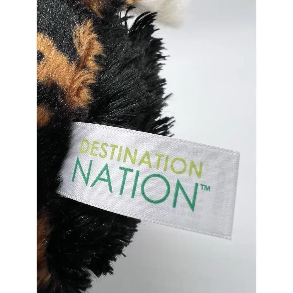 Destination Nation Aurora African Wild Spotted Dog Calico Hyena Plush Realistic